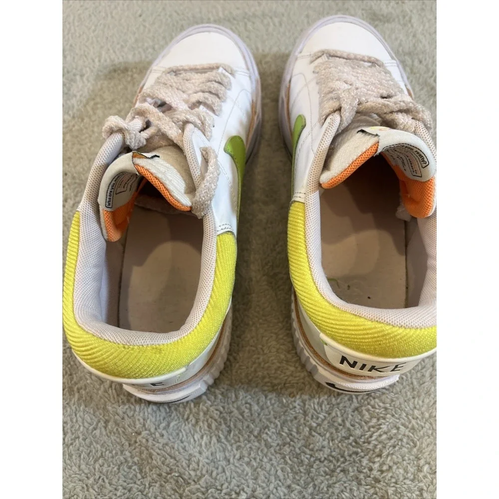 Nike Women's Court‎ Legacy Lift Low Top Happy Place Casual Sneaker Shoes Size 10